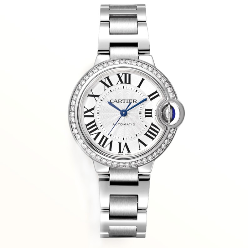 99新 Cartier/卡地亚 蓝气球W4BB0016原钻 33 机械 20年全套 寄售