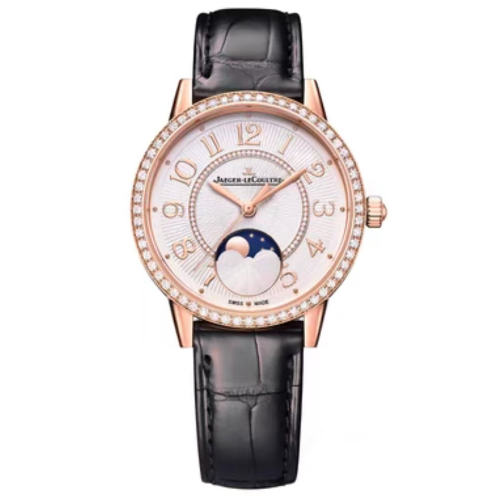 99新 Jaeger-LeCoultre/积家 Q3572430约会全金原钻34盘21年全套