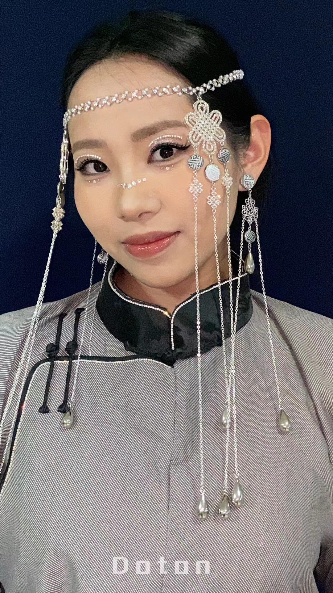 Doton原创纯手工民族风头饰耳饰