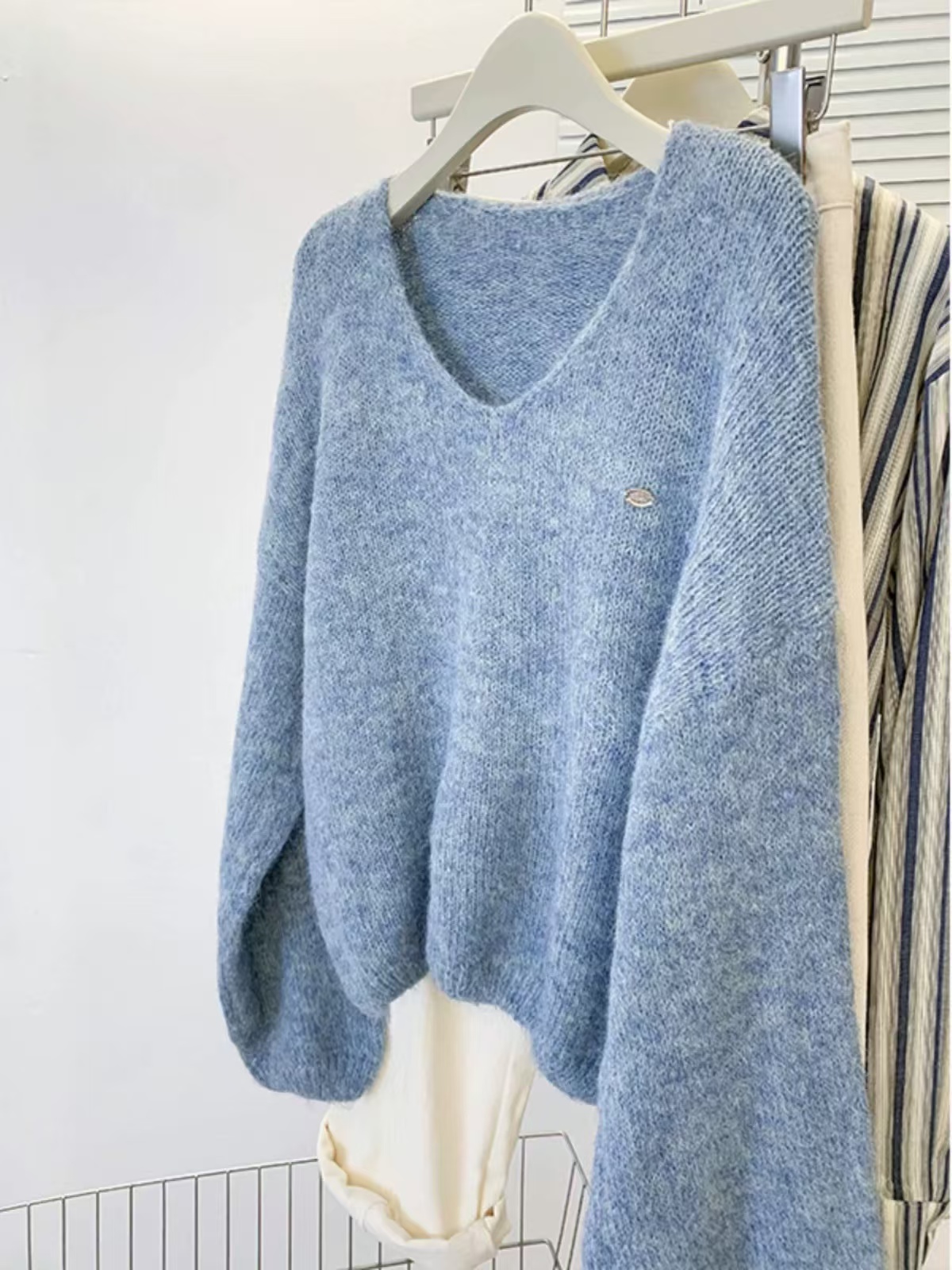 【101-120】韩系休闲百搭针织衫