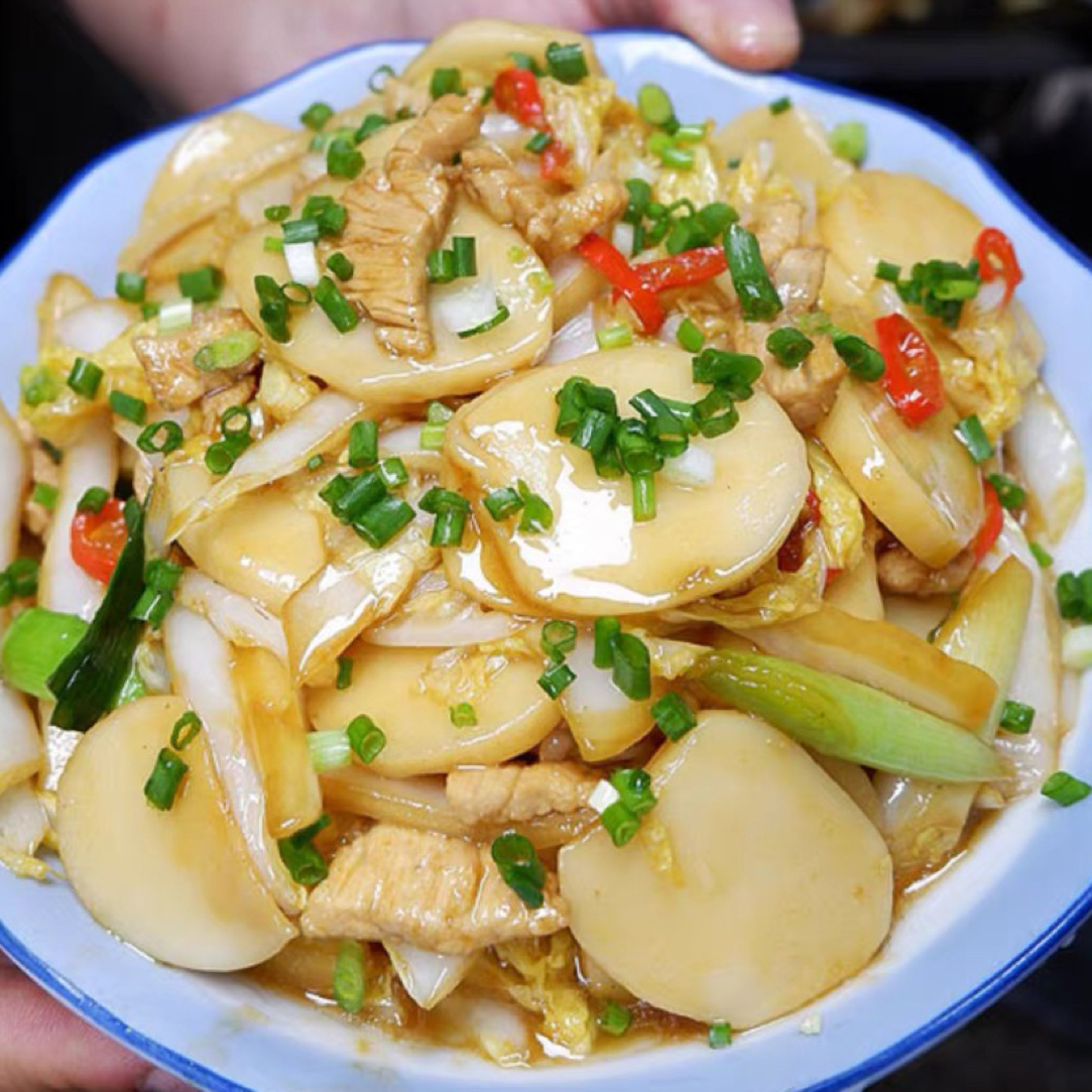 弋阳年糕江西特产弋阳年糕大禾米粿真空装煎炸炒水煮年糕速食早餐