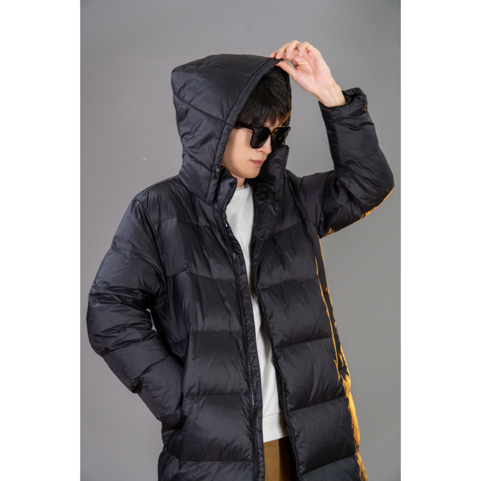 男子运动羽绒服UV223AP2017时尚长款休闲中长款