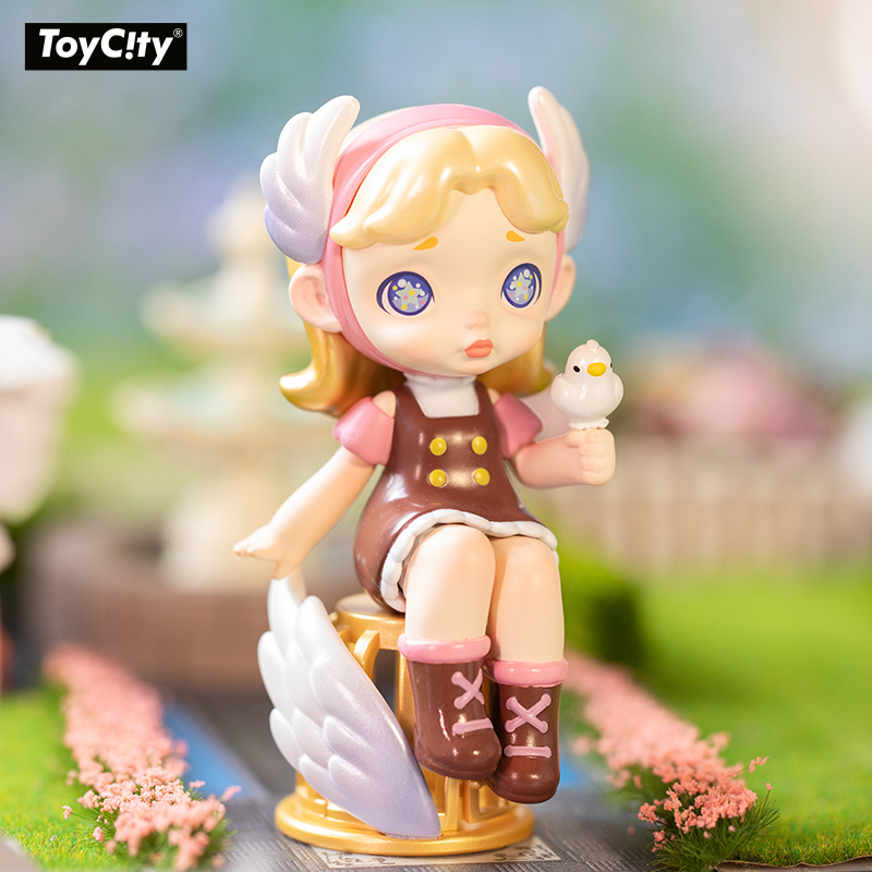 TOYCITYLaura仲夏夜之梦系列盲盒 坐姿劳拉盲盒 可爱收藏设计