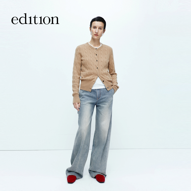 【商场同款】edition冬季款土耳其棉工装牛仔裤#EBD4JEN020