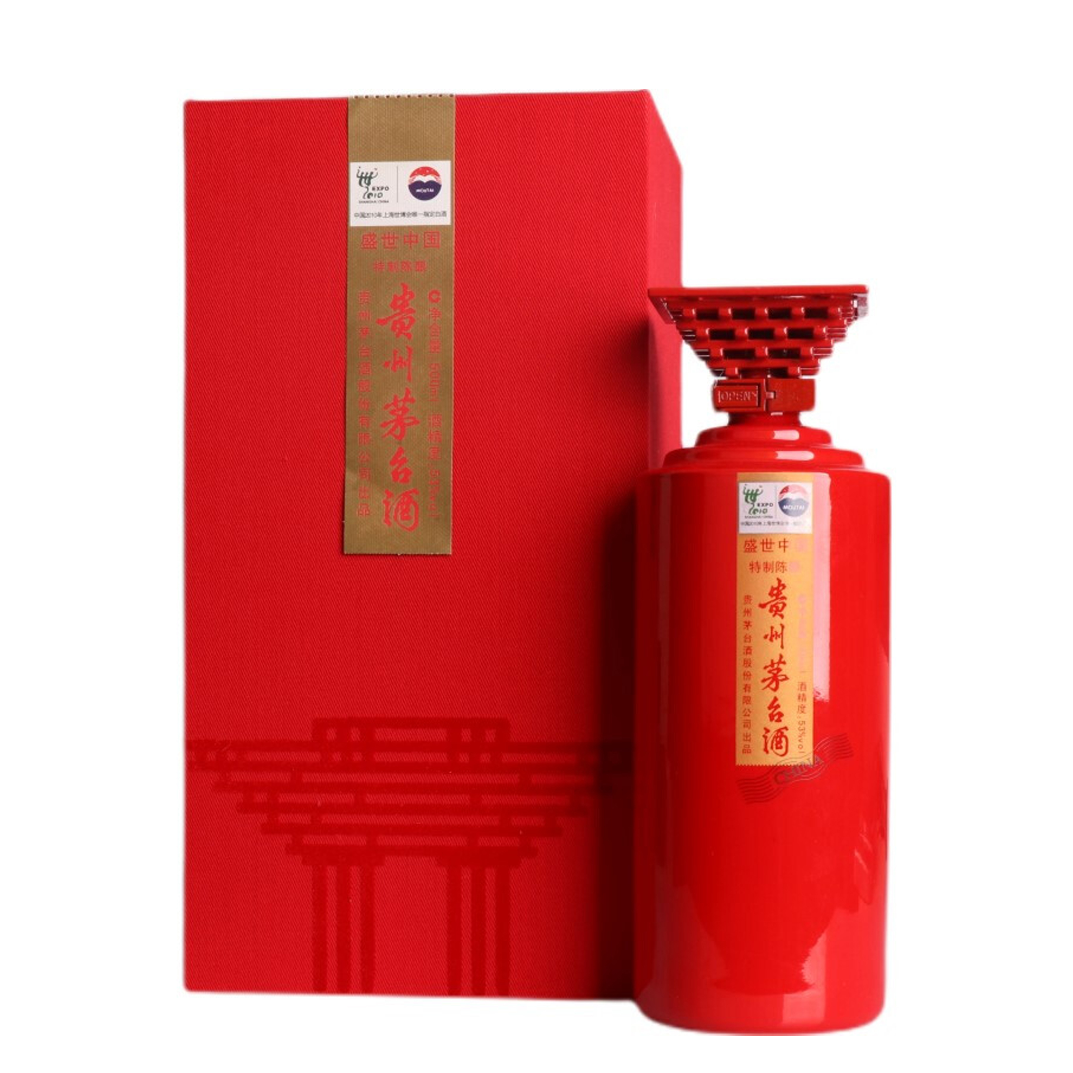 KWEICHOW MOUTAI/贵州茅台【竞拍】2010年盛世中国-茅台酒53度500ml