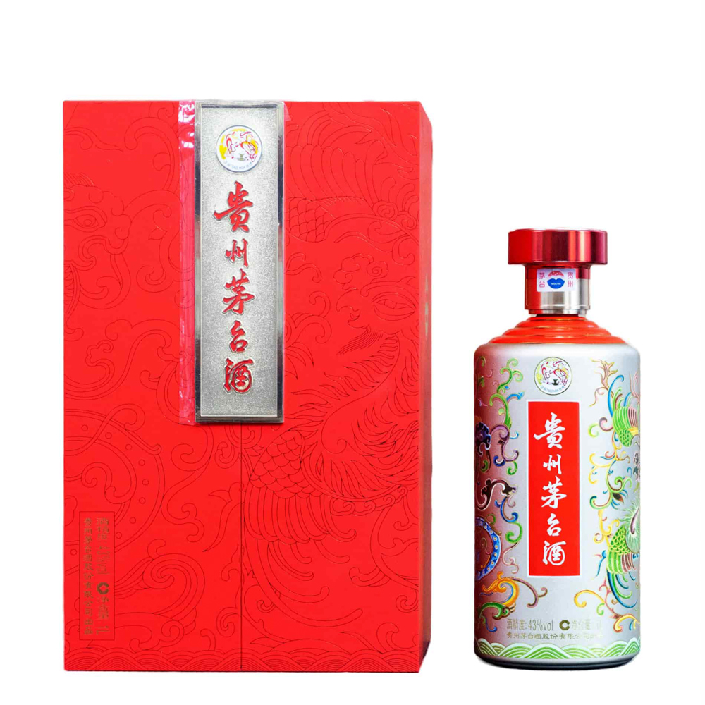 MOUTAI/茅台【竞拍】2022年龙凤呈祥贵州茅台酒-43度1L-01020401
