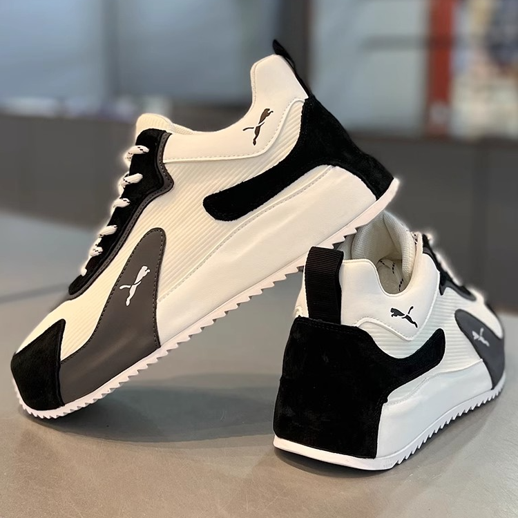 男鞋2025年春秋新款潮流时尚运动休闲鞋高档感厚底韩版爆款阿甘鞋