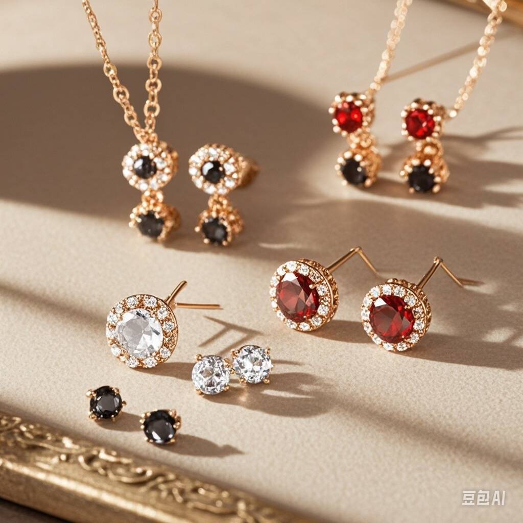 非金属莫桑石耳饰 纯银锆石耳饰  下单对应价格 直播间下单链接