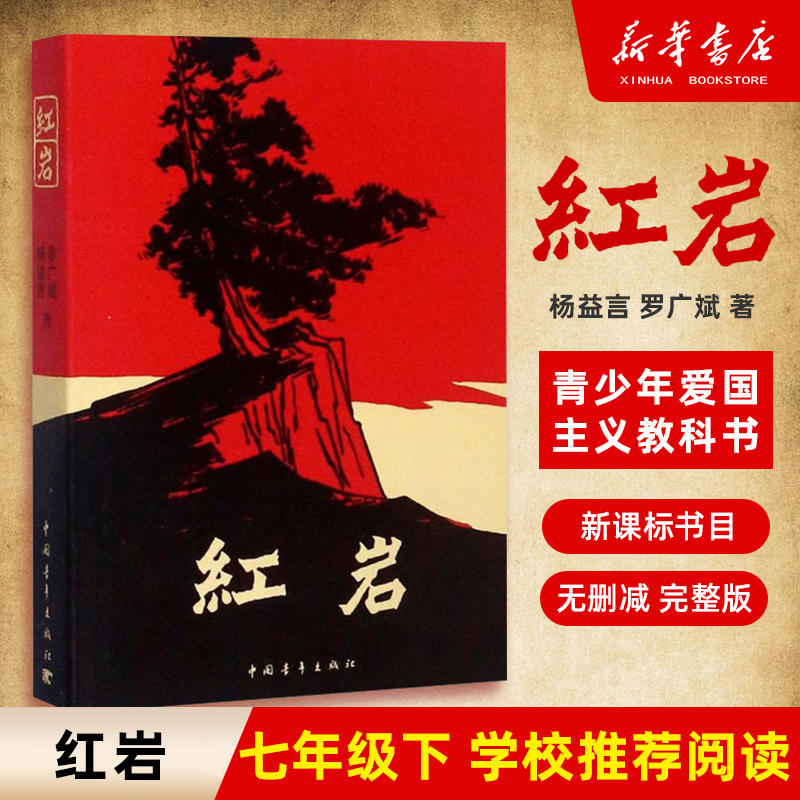红岩国之脊梁初中课外书青少年经典读物 解放战争题材畅销