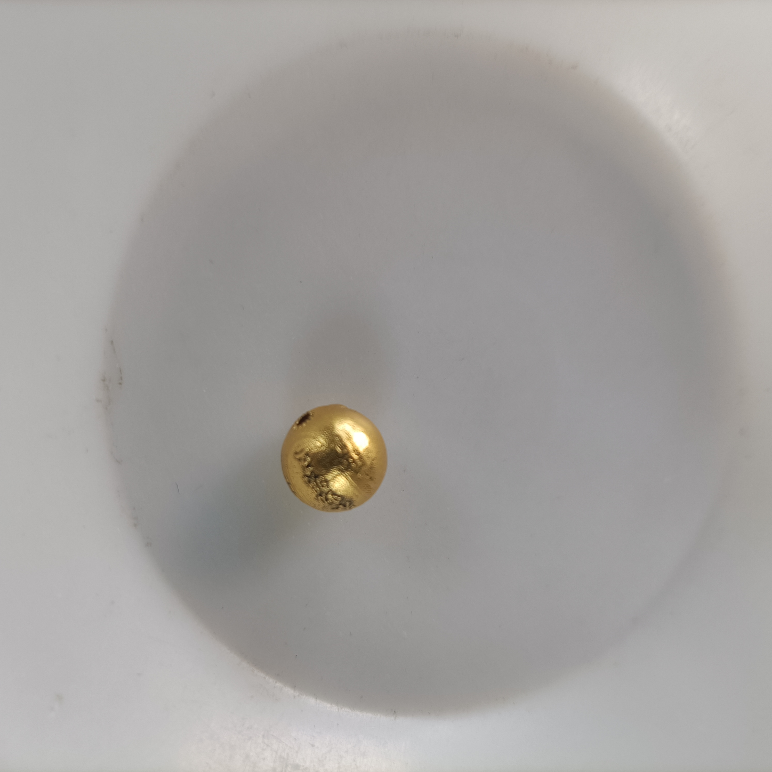 足金不动明王圆珠