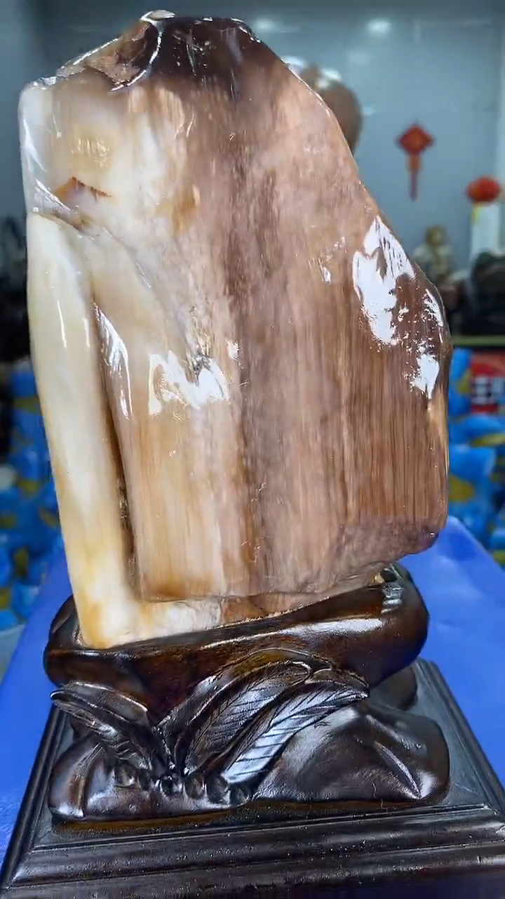【闪购商品】硅化玉摆件未镶嵌20