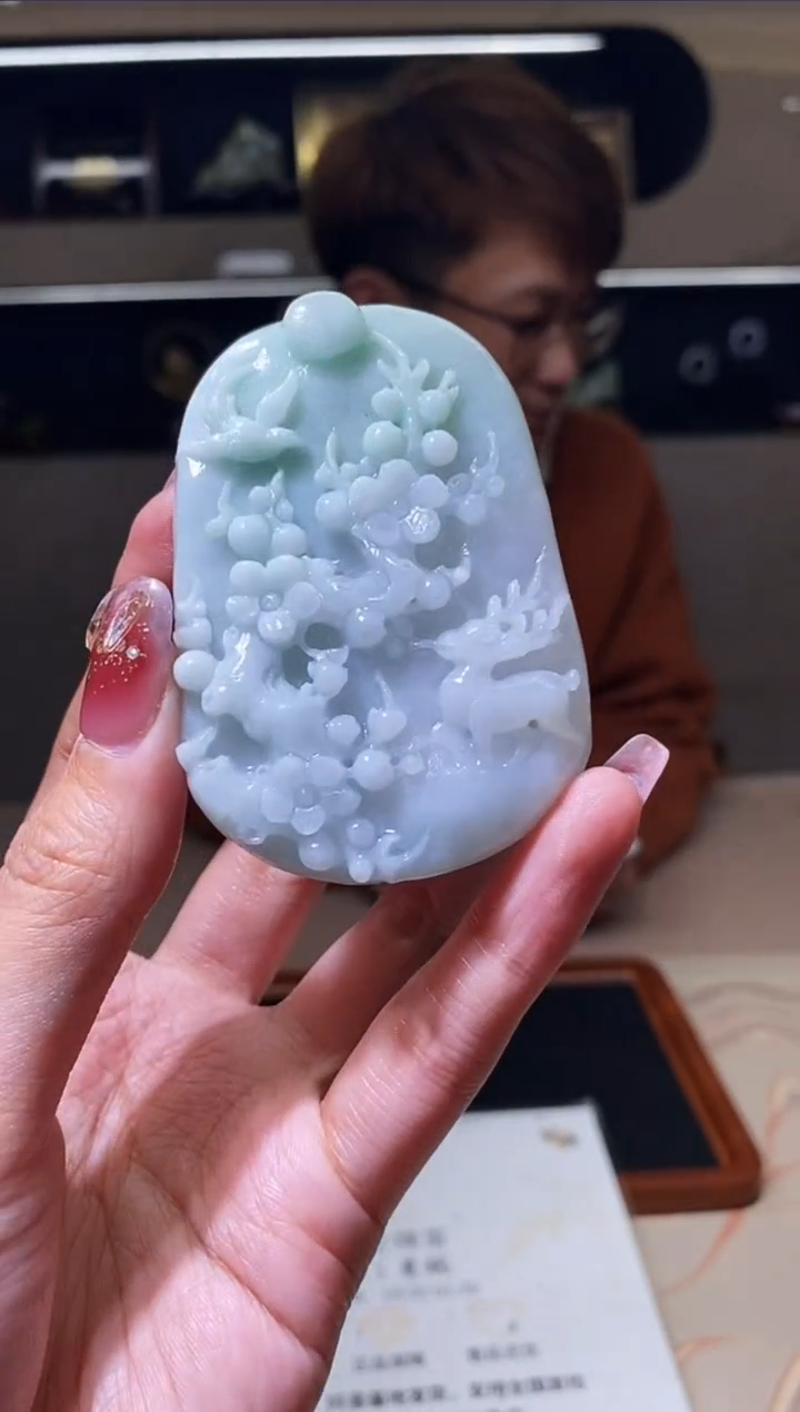 【闪购商品】定制翡翠未镶嵌M-@@FCYA011757