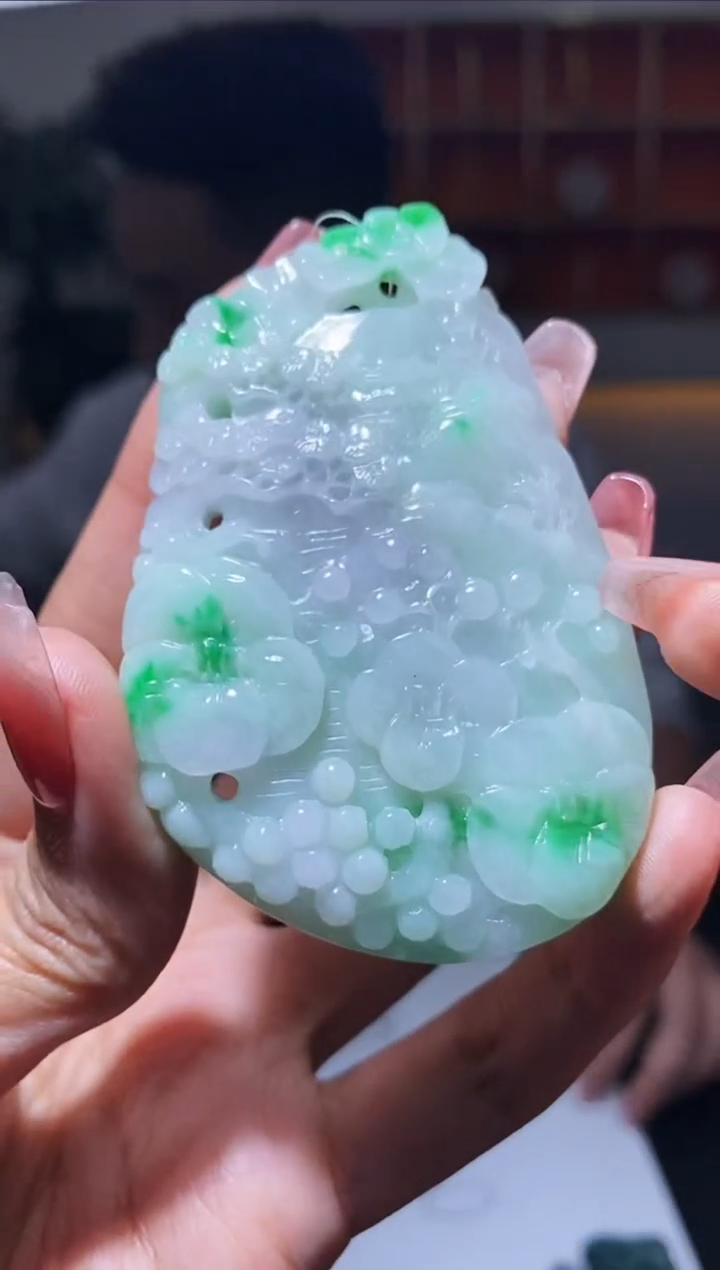 【闪购商品】定制翡翠未镶嵌M-@@BSGA0104164