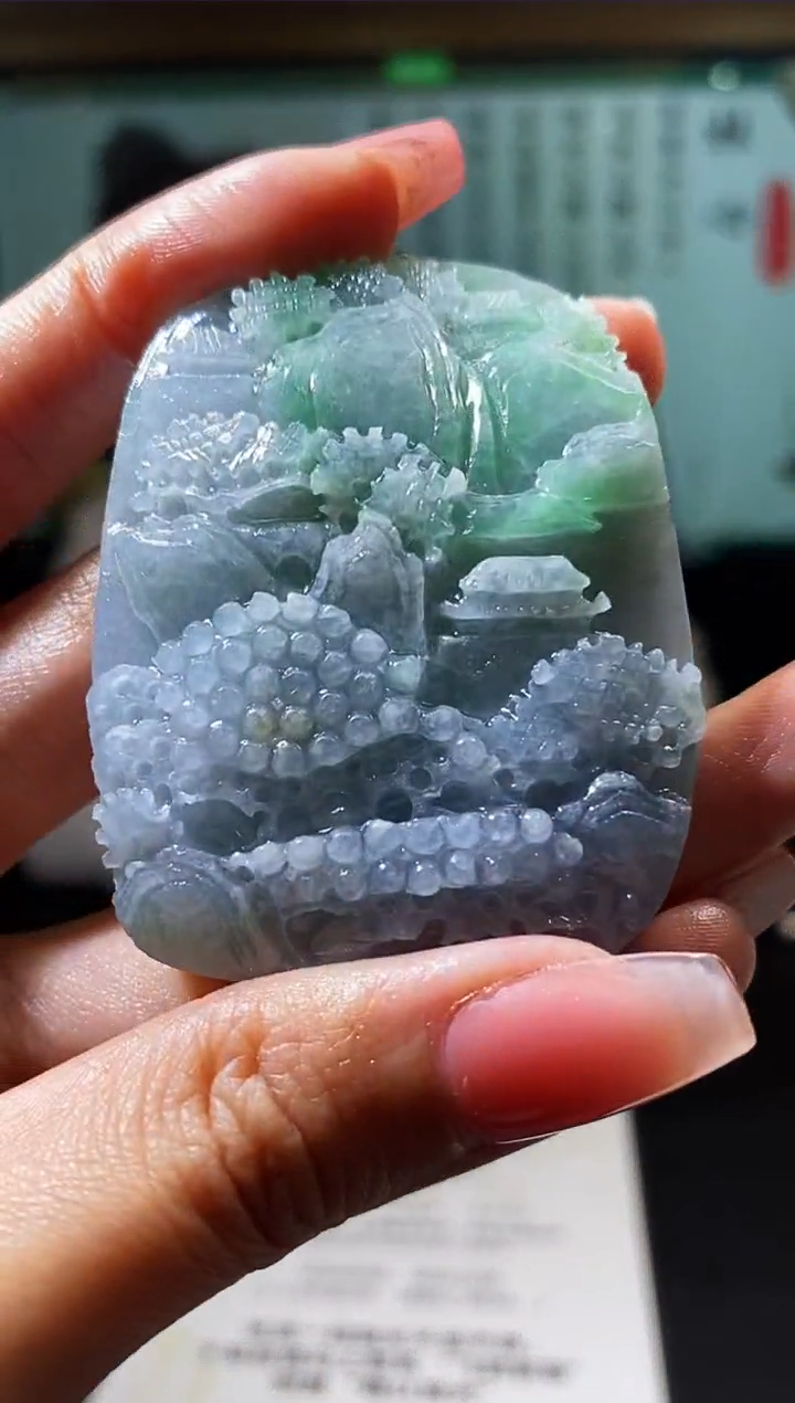 【闪购商品】定制翡翠未镶嵌M-@@DSZA010655