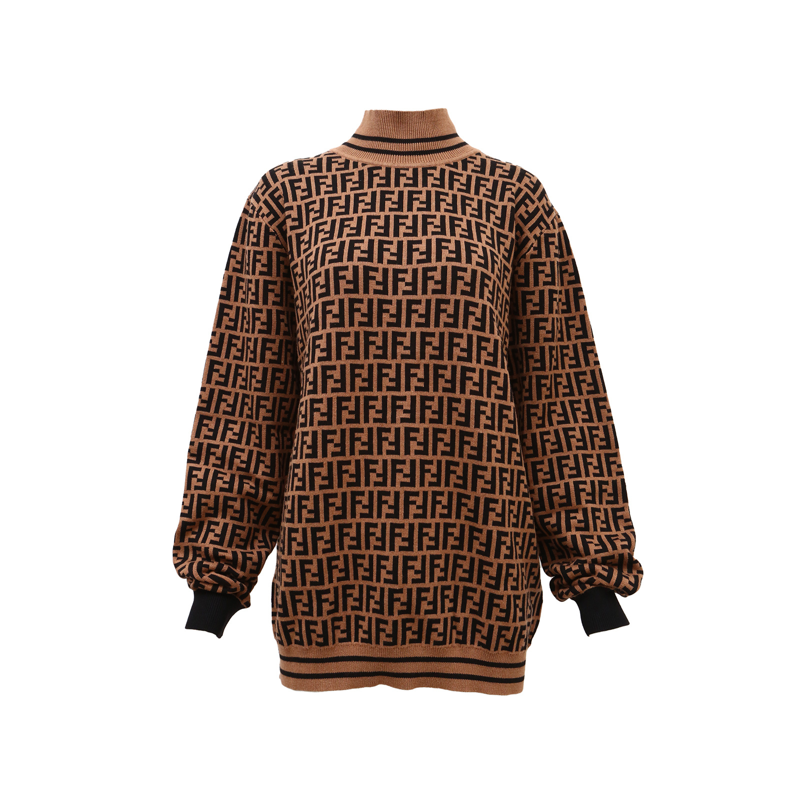 99新  -90 小花6娜 52码 FENDI T恤 老花