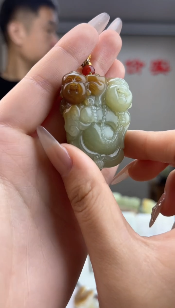 【闪购商品】和田玉挂件未镶嵌1