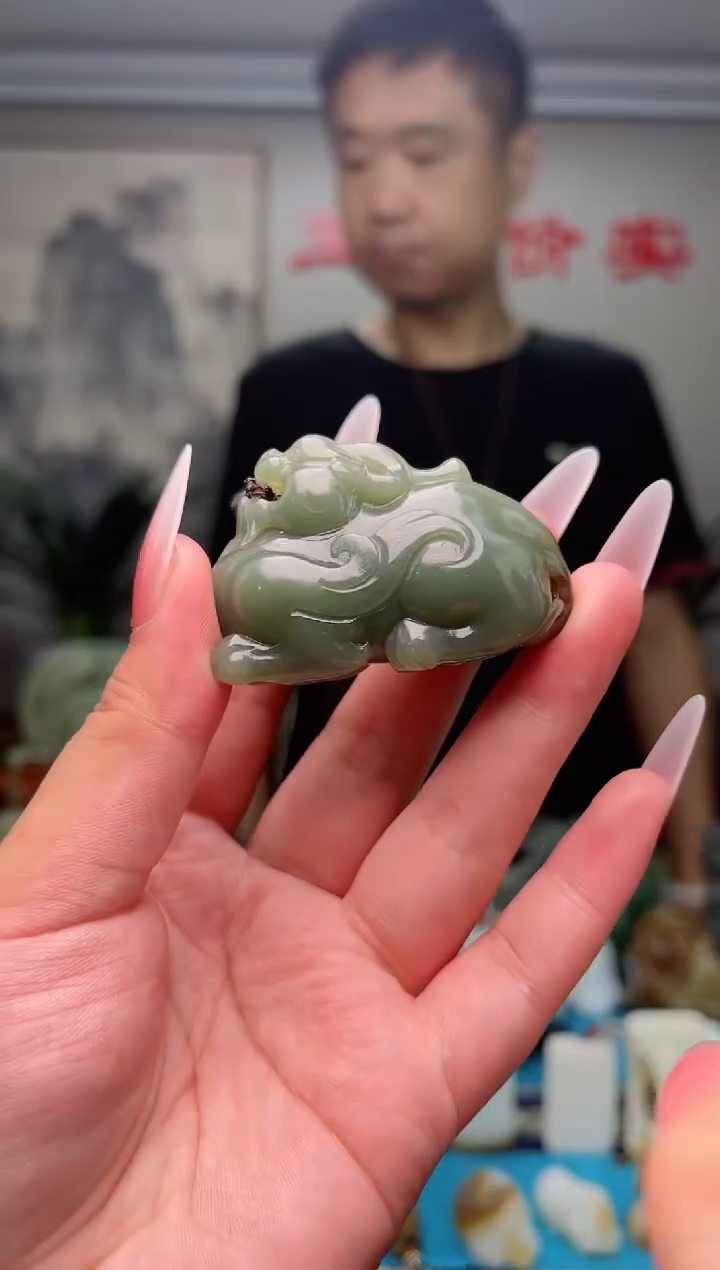 【闪购商品】和田玉挂件未镶嵌1
