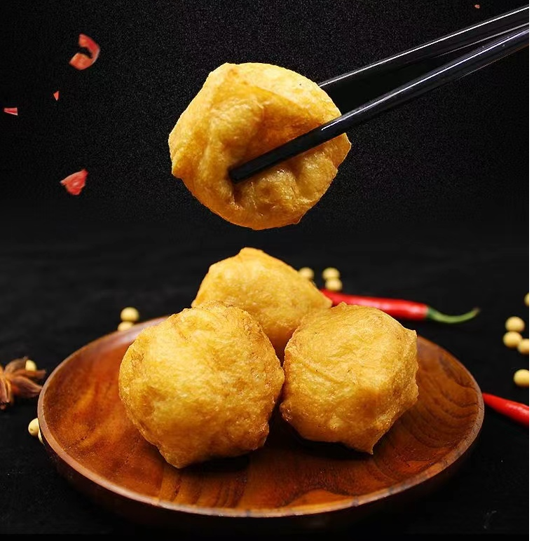 湖南衡东油豆腐150克优质黄豆火锅麻辣婆小炒