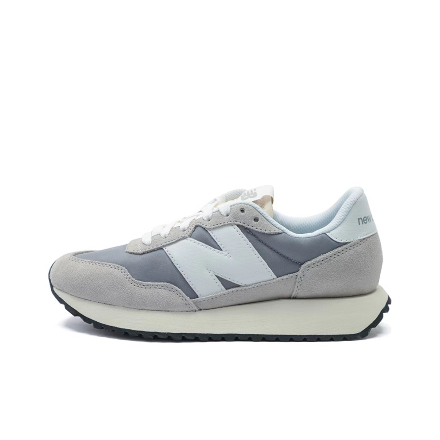 New Balance NB 237 低帮跑步鞋 时尚舒适男女同款 灰色MS237RCS