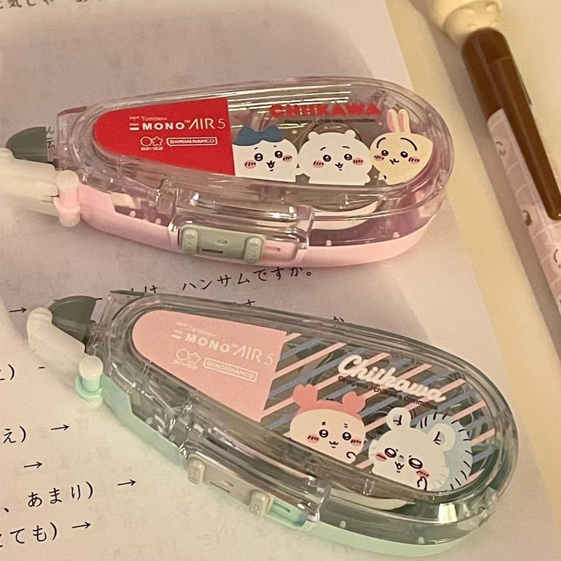 蜻蜓mono吉伊咔哇修正带air静音修正带顺滑角落生物白三丽鸥联名