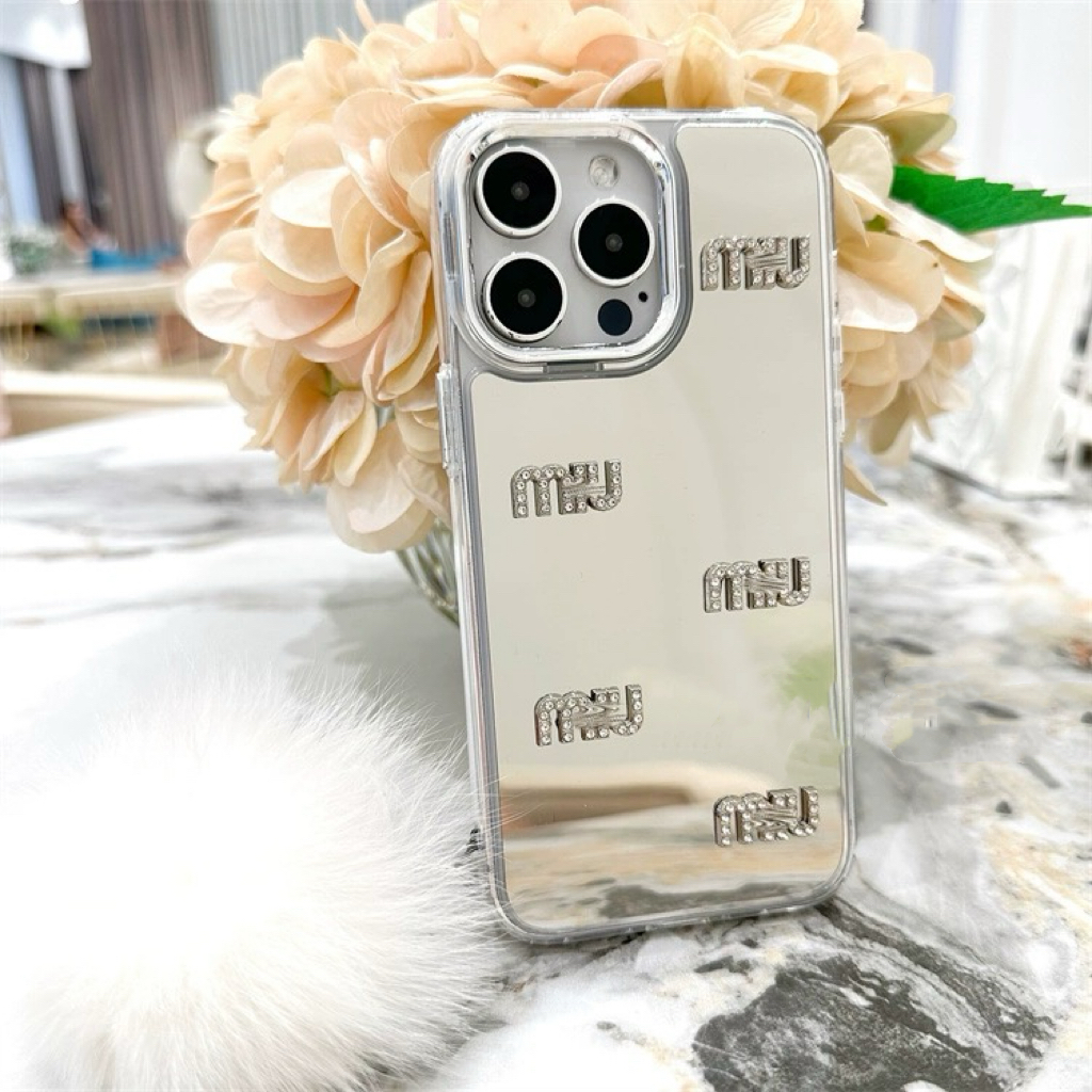 miumiu小香风高级感适用苹果16promax手机壳iPhone14pro奢华13/12