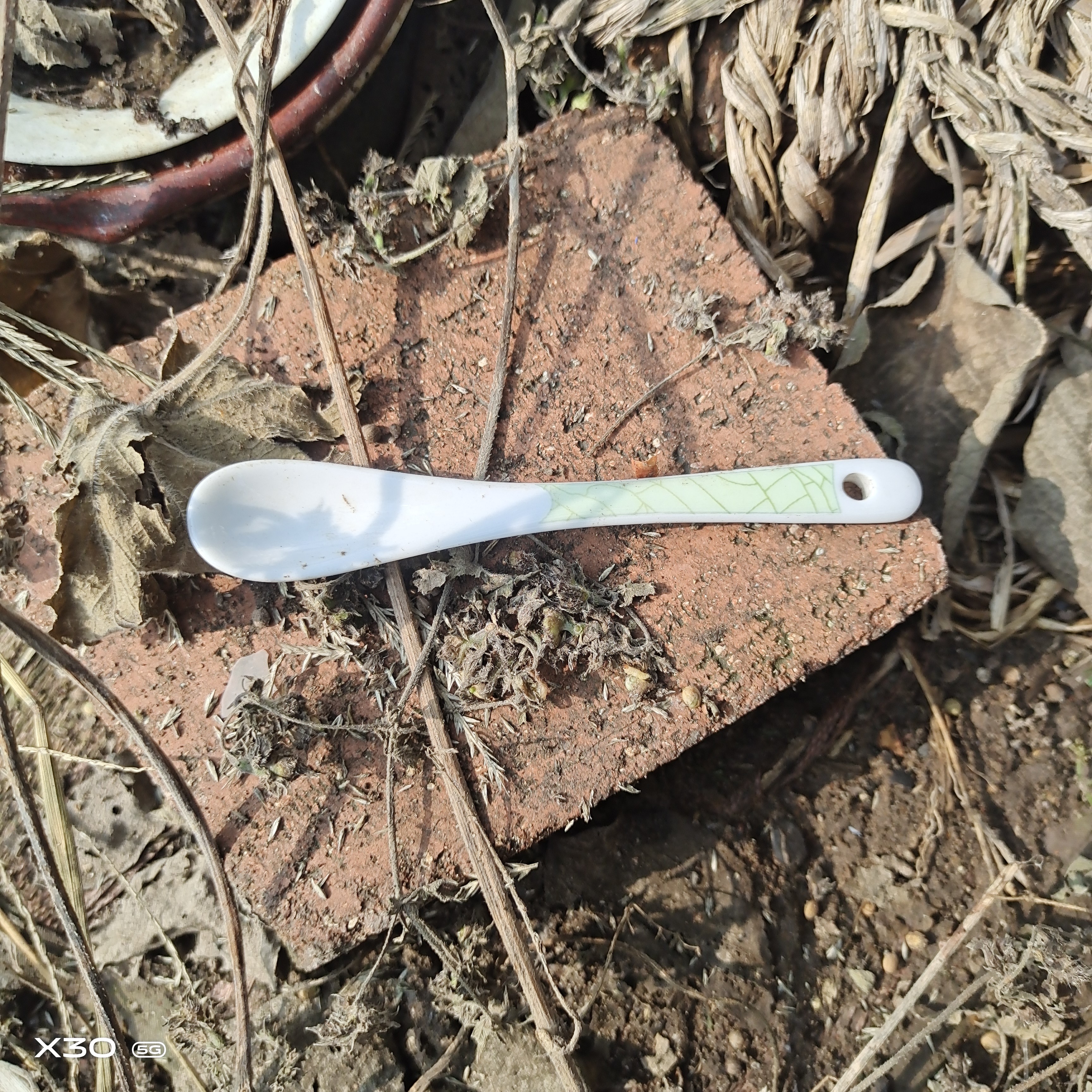 磁州窑陶瓷咖啡勺子10支