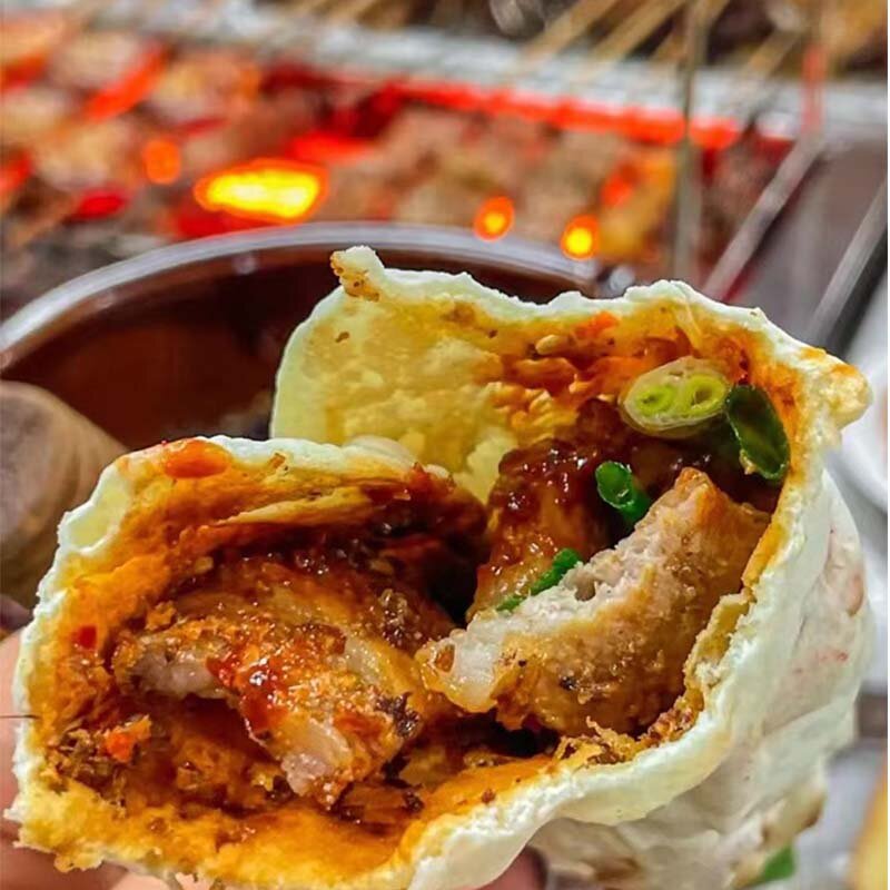 淄博烧烤专用小饼蘸料山东手工冷冻