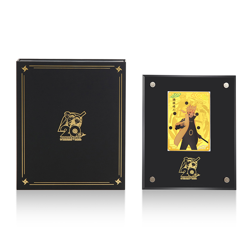 《火影忍者》20周年纪念贵金属卡牌礼盒（代拆）