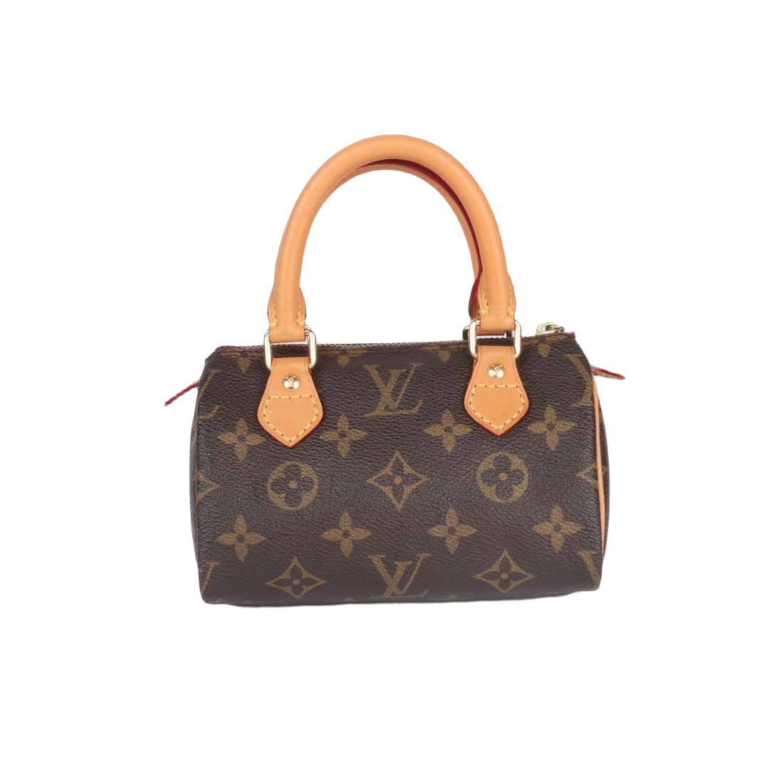 99新 LouisVuitton/路易威登  speedy mini 手提单肩包   kk