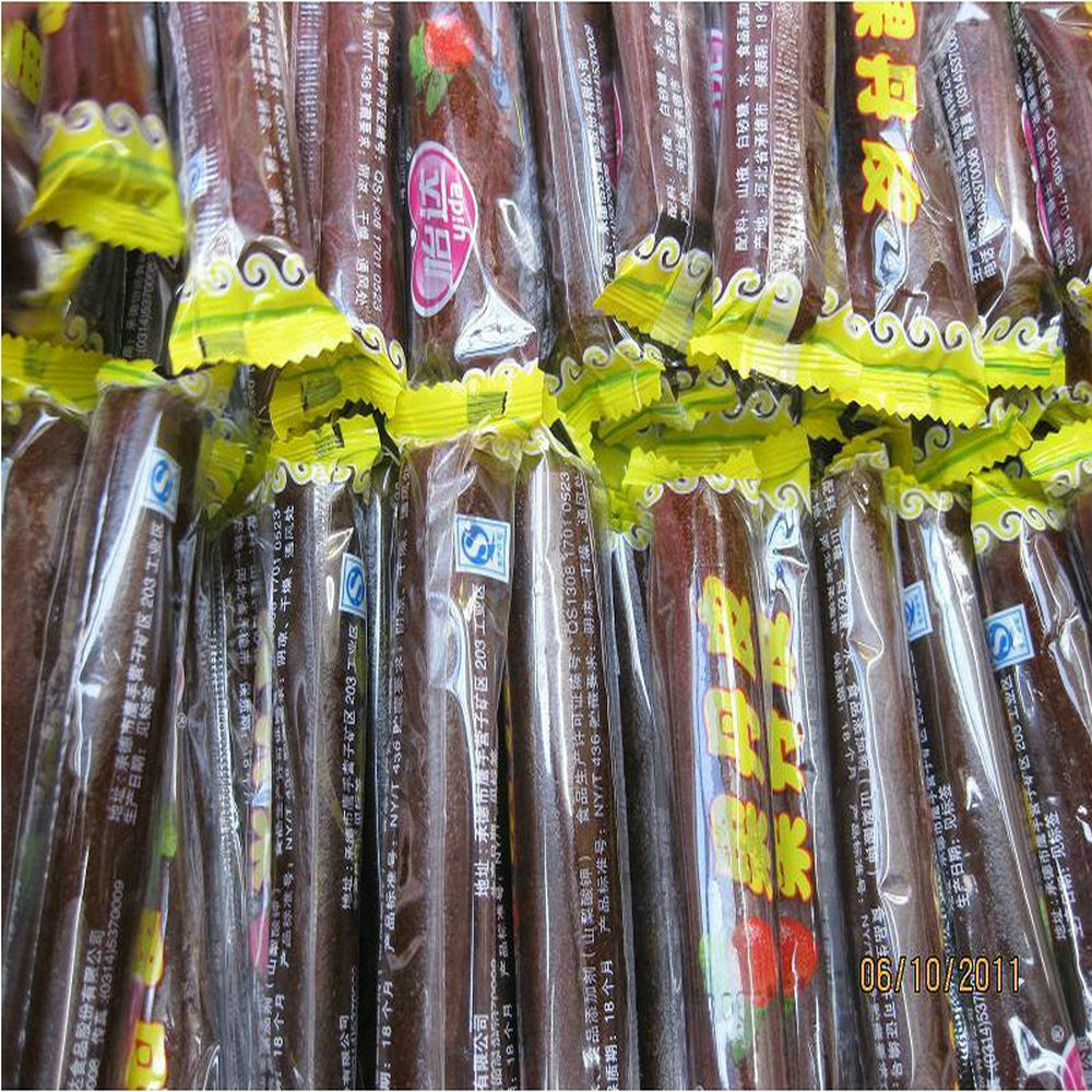 包邮怡达山楂制品果丹皮包卷500g山楂片承德特产休闲零食小吃开胃