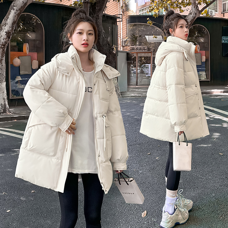 小个子孕妇棉衣外套女秋冬季2023新款韩版显瘦保暖羽绒服棉服