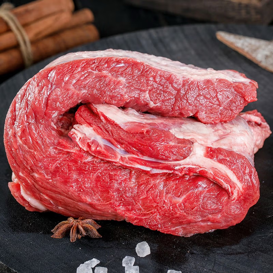 【拍2宋二】四斤牛腩肉整块大块牛腩正宗散养黄牛急冻锁鲜冷链发货