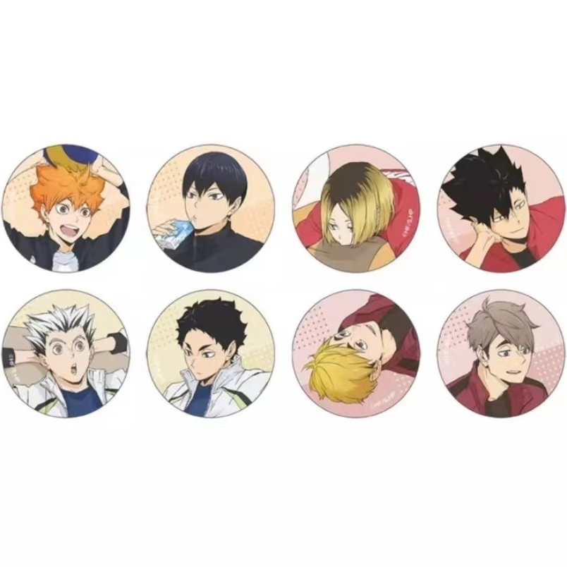 【有鱼】排球少年 JF2024 吉祥物吧唧 徽章胸针