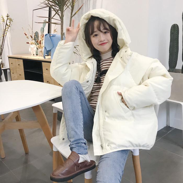 面包服短款棉袄女加厚宽松韩版2023冬新款棉服学生bf棉衣外套