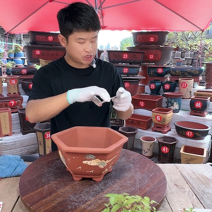 紫砂紫砂花盆工厂直发