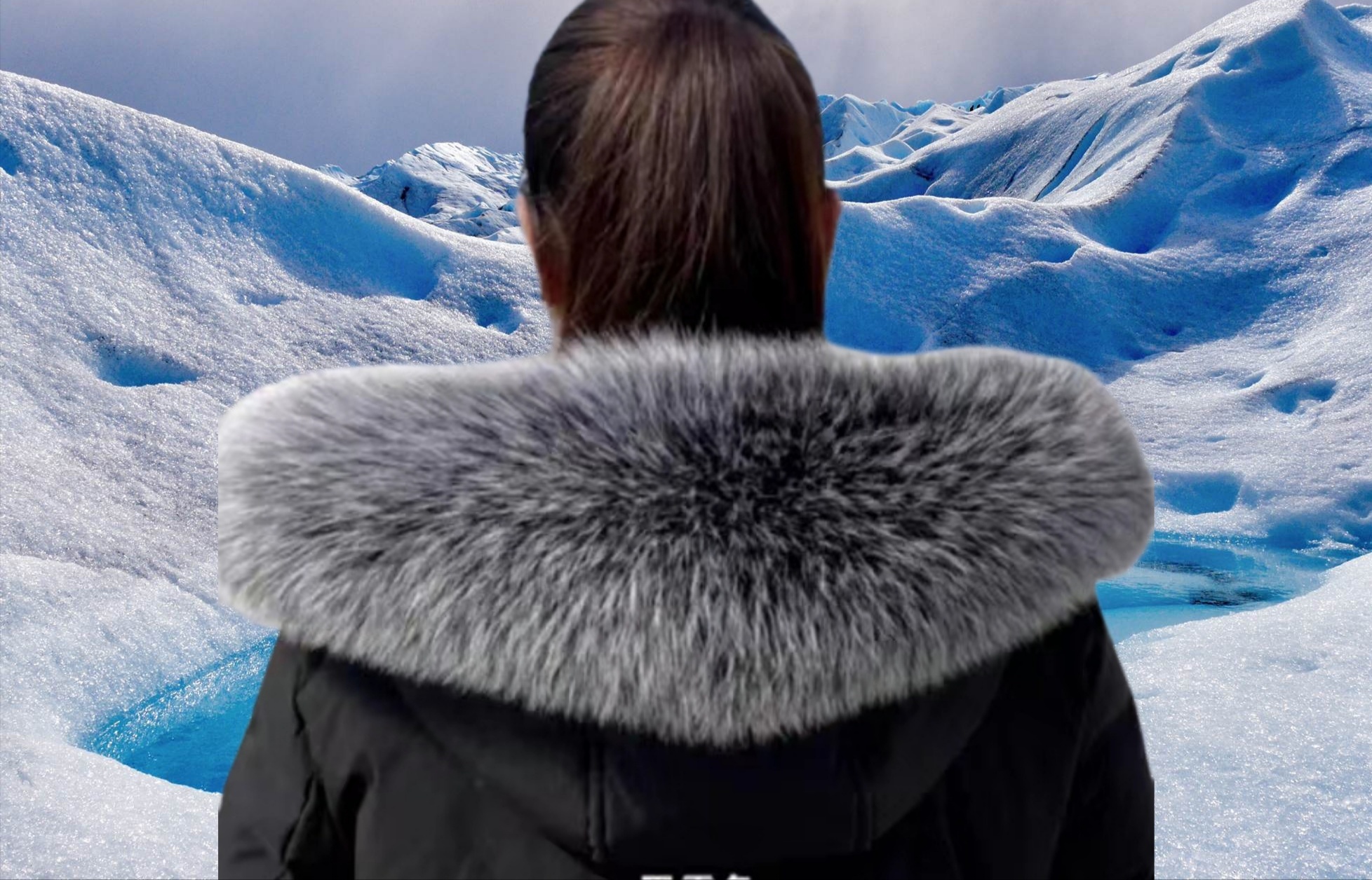 秋冬女士大毛领狐狸毛领毛毛领加厚保暖真毛领