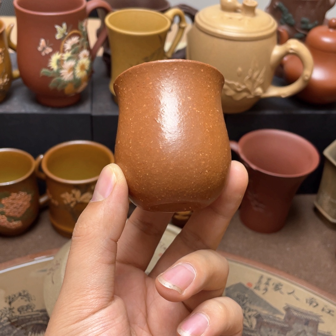 紫砂茶杯紫砂主人杯