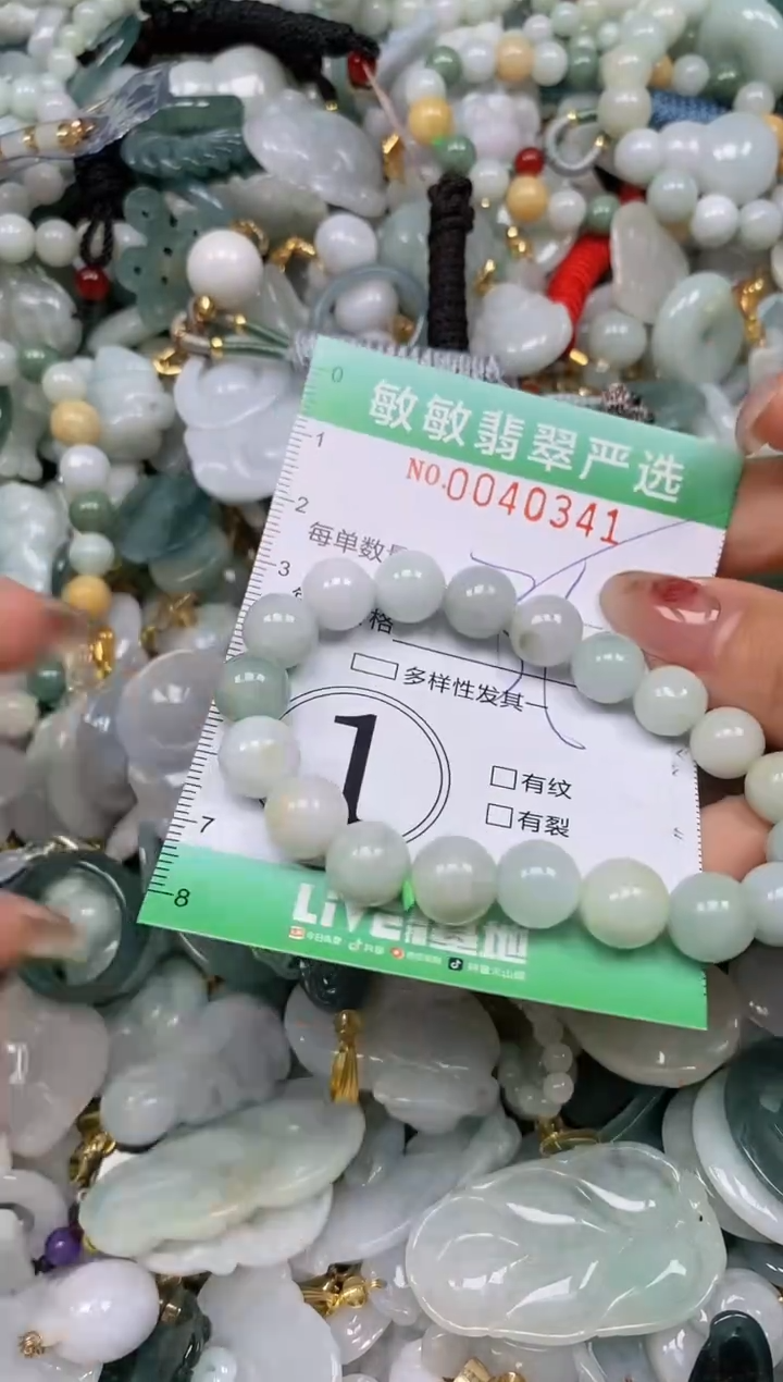 【闪购商品】翡翠颈饰未镶嵌闪购商品0040341