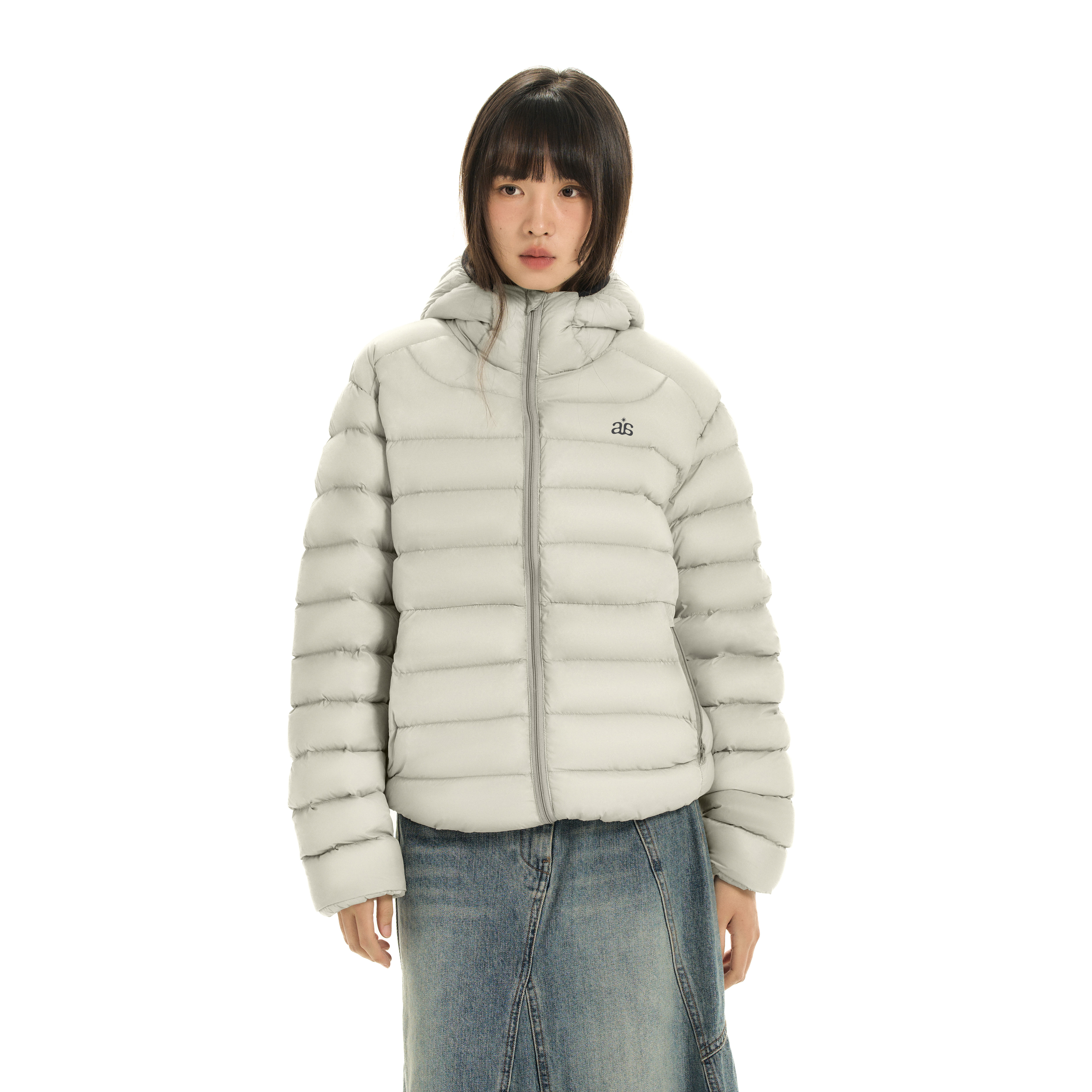 Archivum 特氟龙三防90白鸭绒轻量连帽羽绒服内胆保暖外套