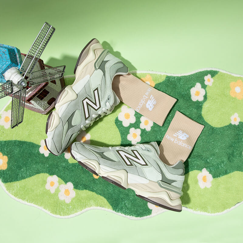 New Balance NB男女袜2025新款运动休闲舒适中筒长袜LAS00003LGB