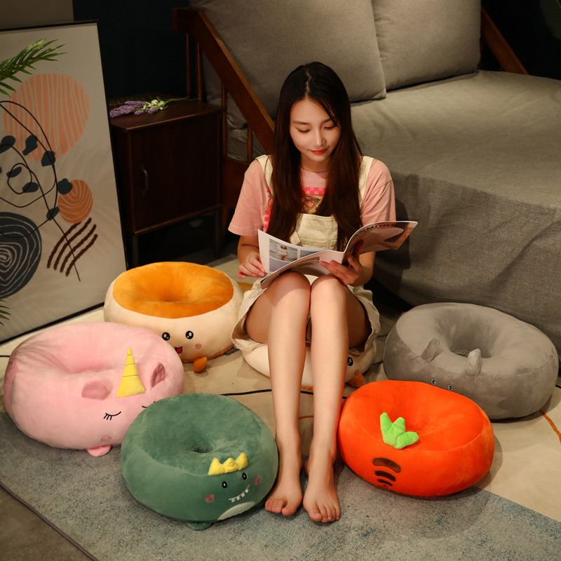 加厚冬季办公室久坐不累座椅垫子学生椅子屁股地上榻榻米蒲团屁垫