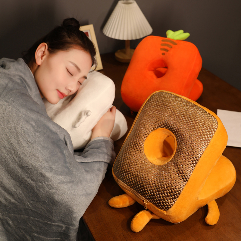 午睡枕办公室午睡神器小学生午休专用趴枕桌上趴睡枕女生睡觉两用