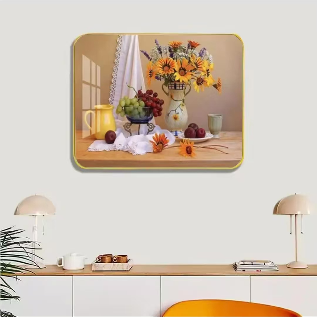 花瓶横板P010沙发背景墙挂画装饰画30*40福利款903