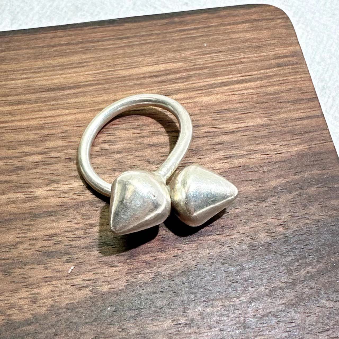 925银戒指 （老银工厂店）Z2 精品潮流时尚戒指 1011