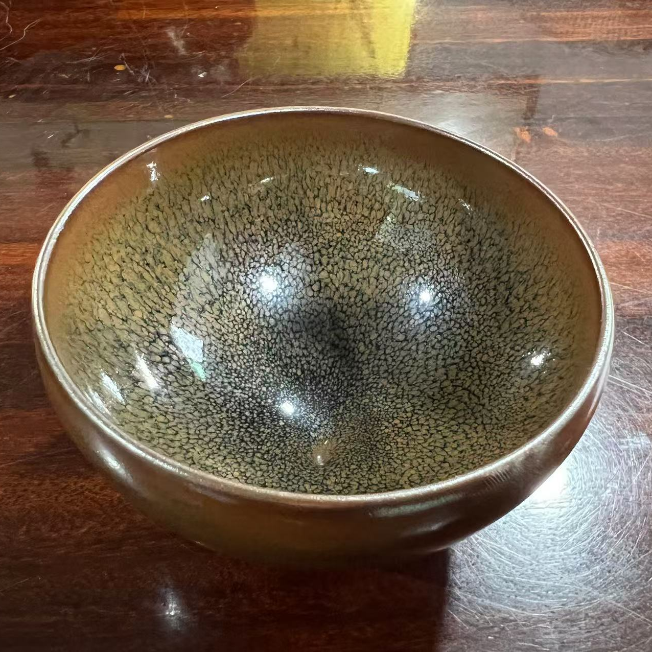 叶新奴 柴烧建盏精品