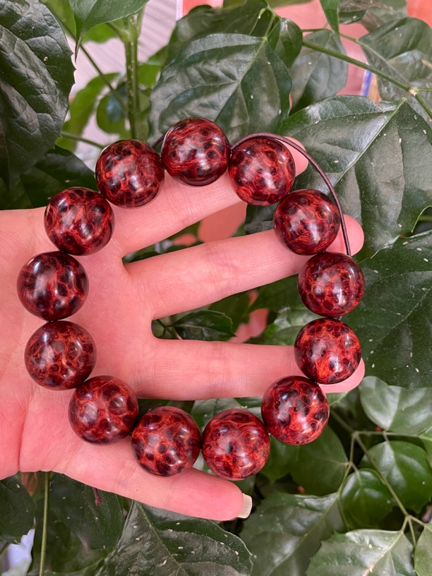 缅甸花梨满榴杷1.8 X13颗