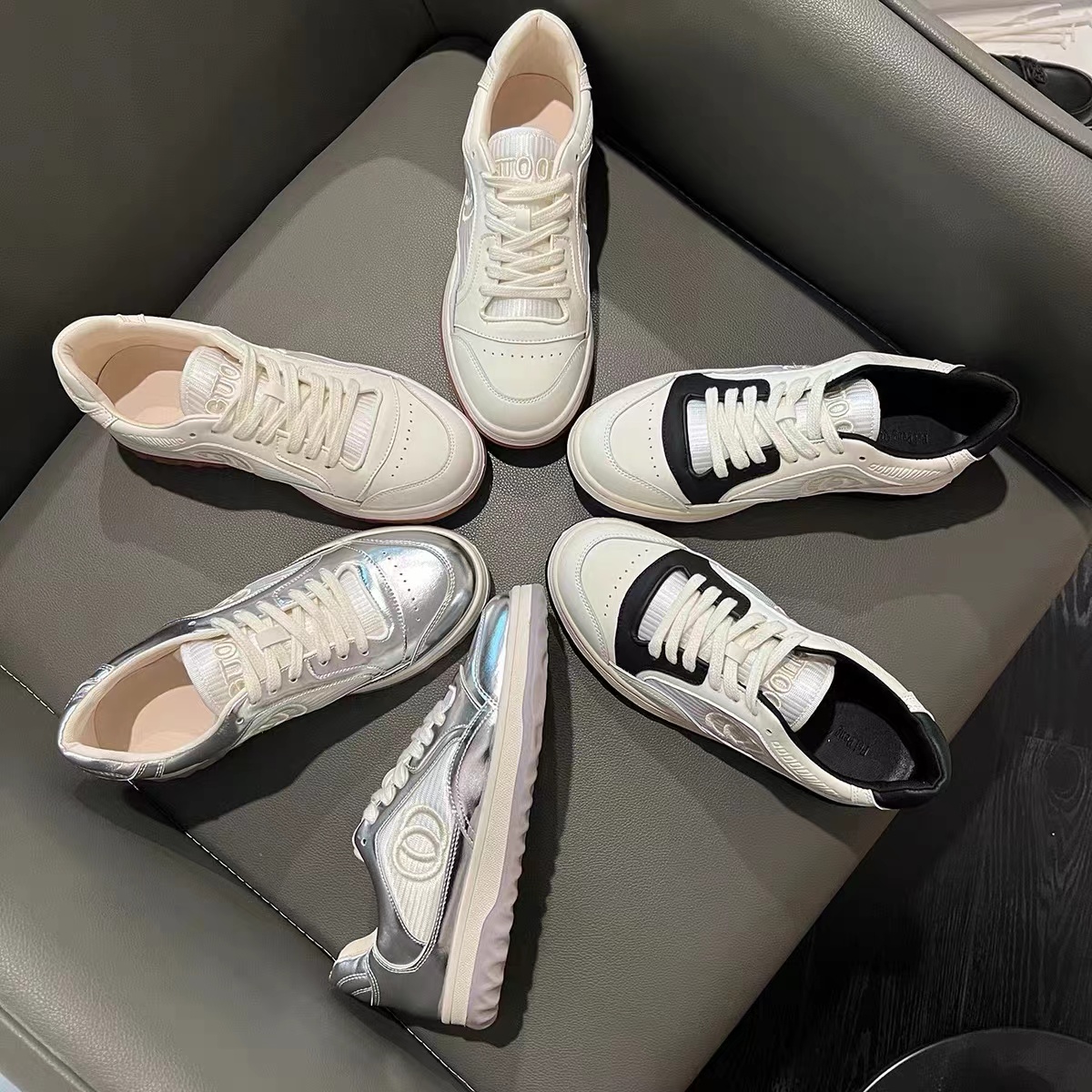 【000-200以直播间款式为准】板鞋休闲小白鞋时尚百搭夏季秋季