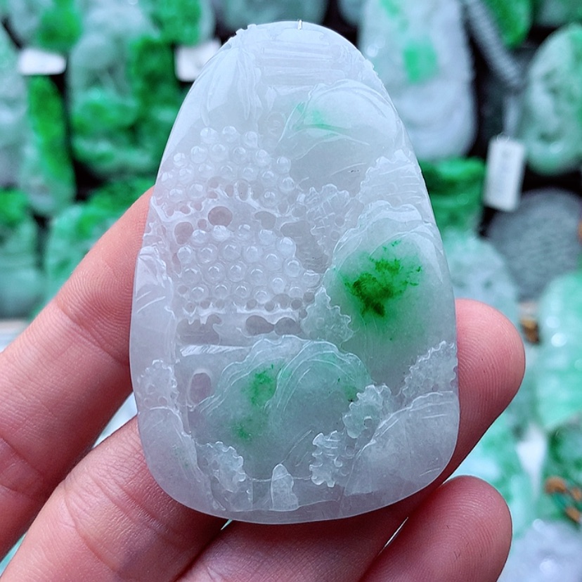 【闪购商品】翡翠颈饰未镶嵌G****神