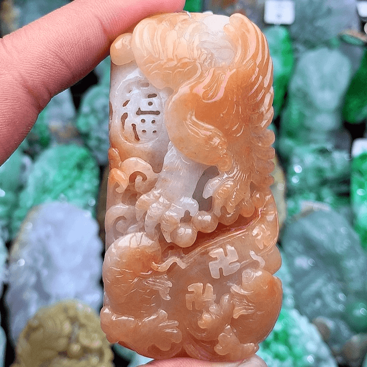 天然翡翠A货鹰牌抓住机遇