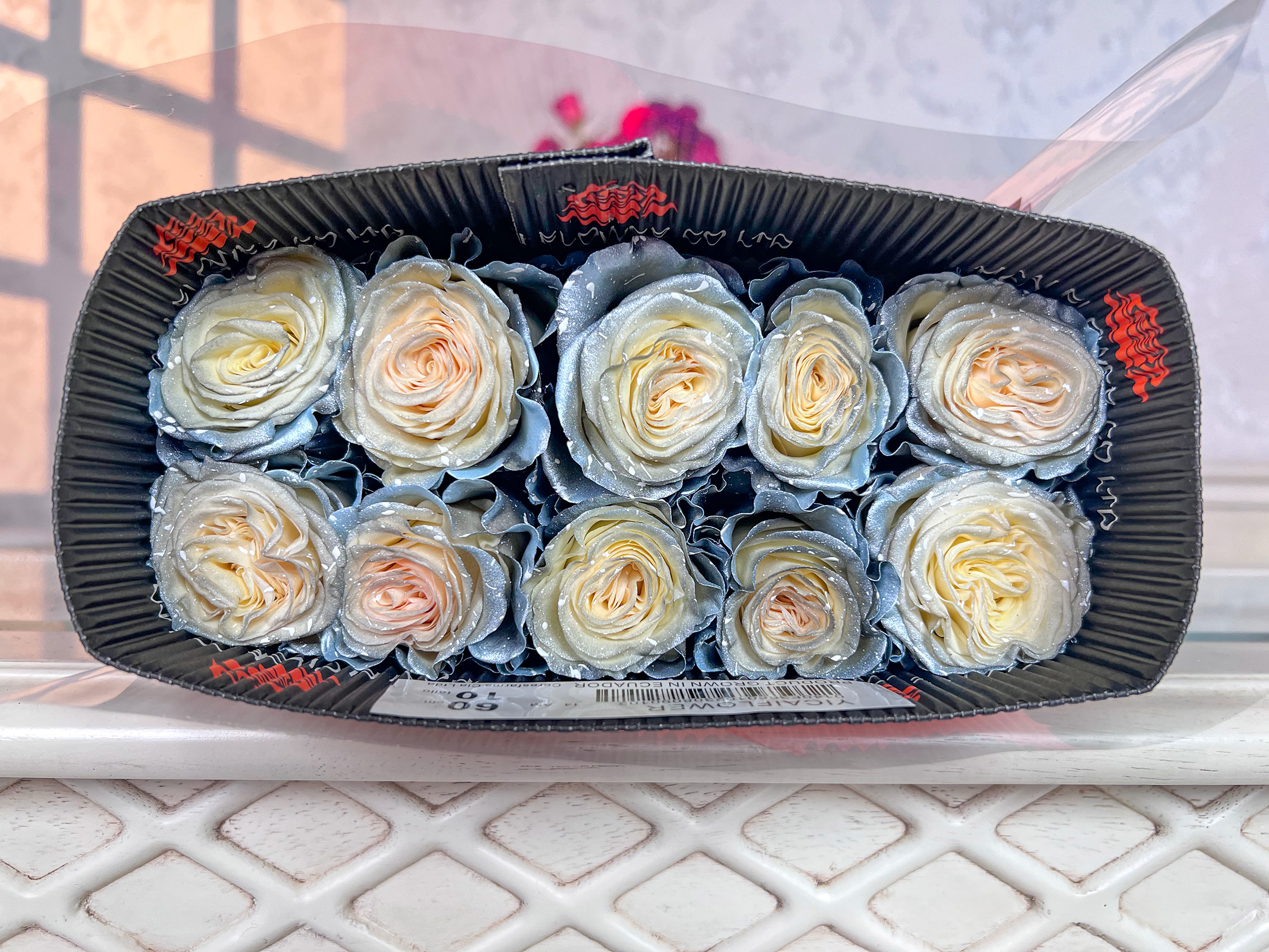 【银河】国产彩喷玫瑰 厄瓜多尔色系玫瑰